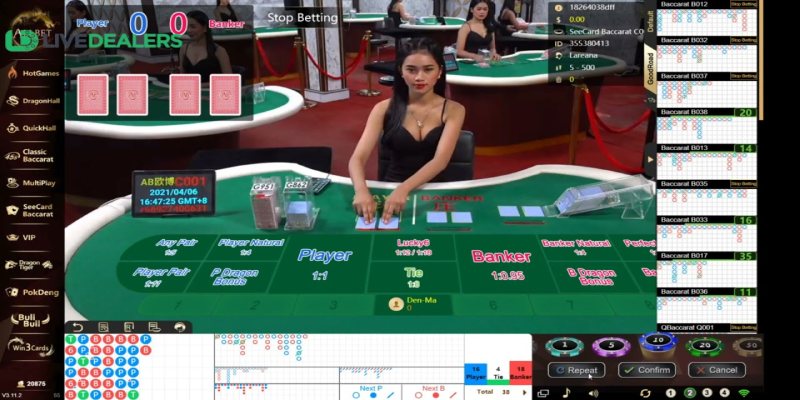 Baccarat là trò chơi chiếm sóng tại Allbet Gaming Kubet77