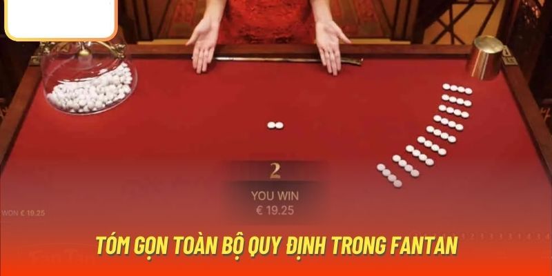 Tóm gọn luật chơi Fantan Kubet77